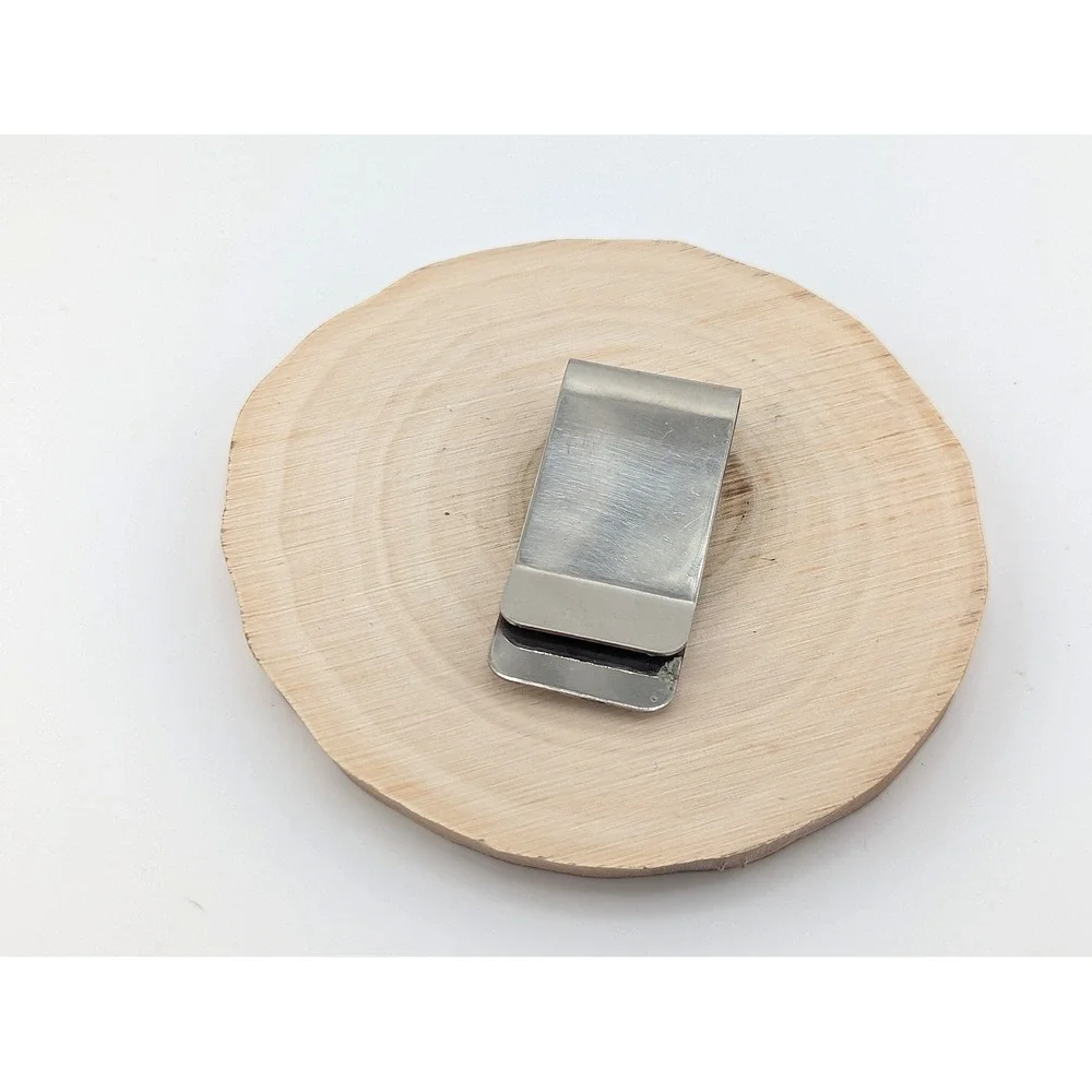 Handmade Sterling Silver Money Clip‎ Original Native American Men's Acc ***
